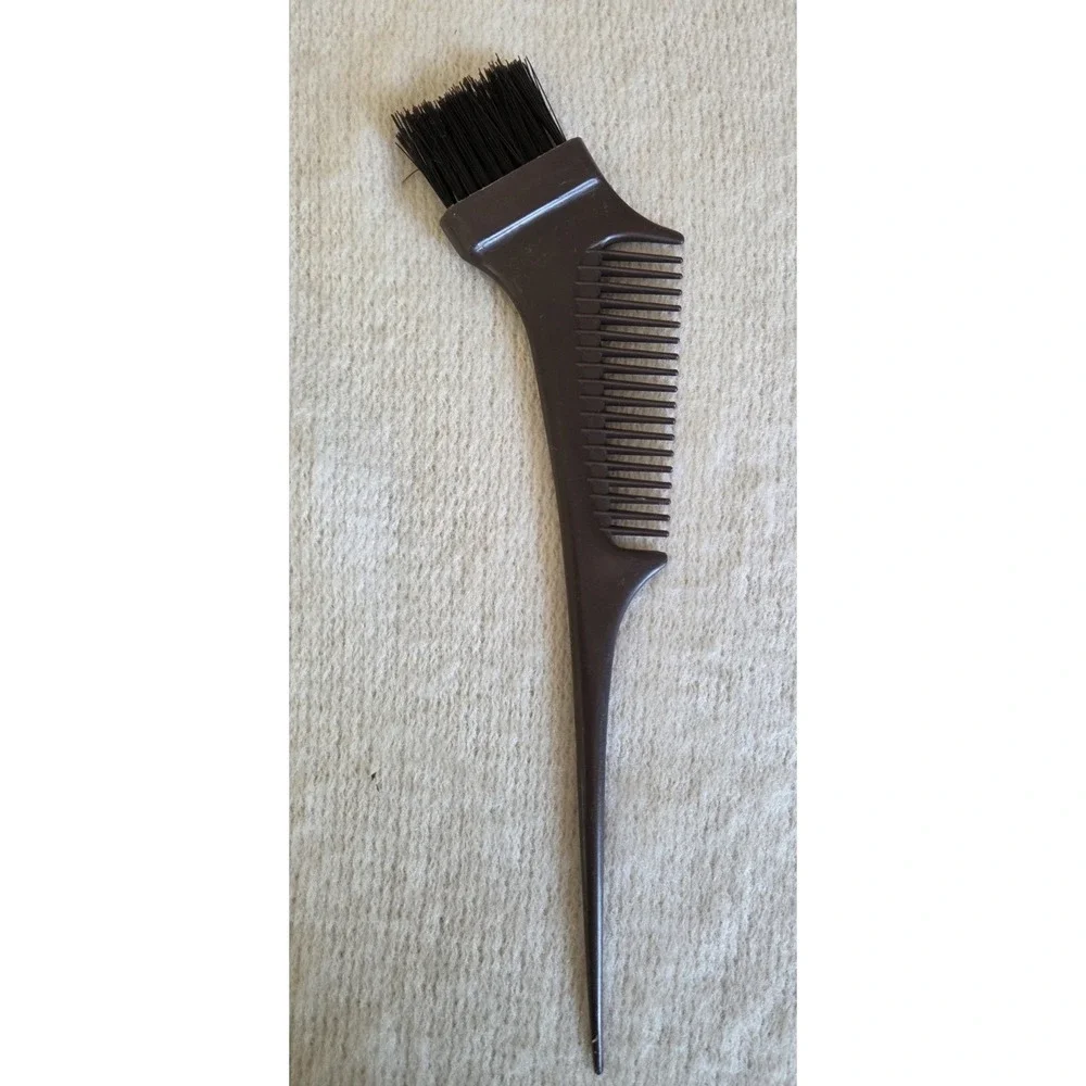 Lot of 9 Hairdressing Combs & Styling Tools – Rat Tail, Tint Brushes, Wide/Fine